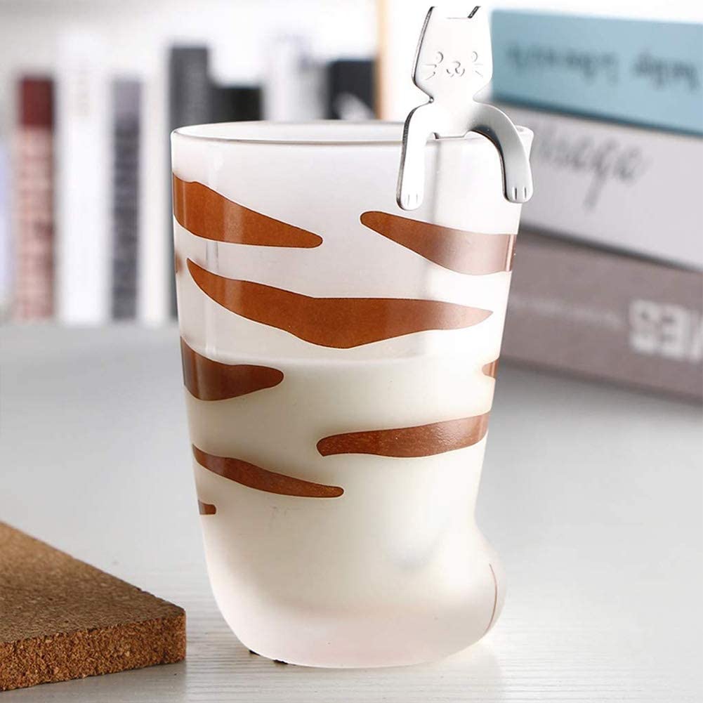 Cat Foot Cup Glass Drinkware Cat Foot Cup Glass Drinkware