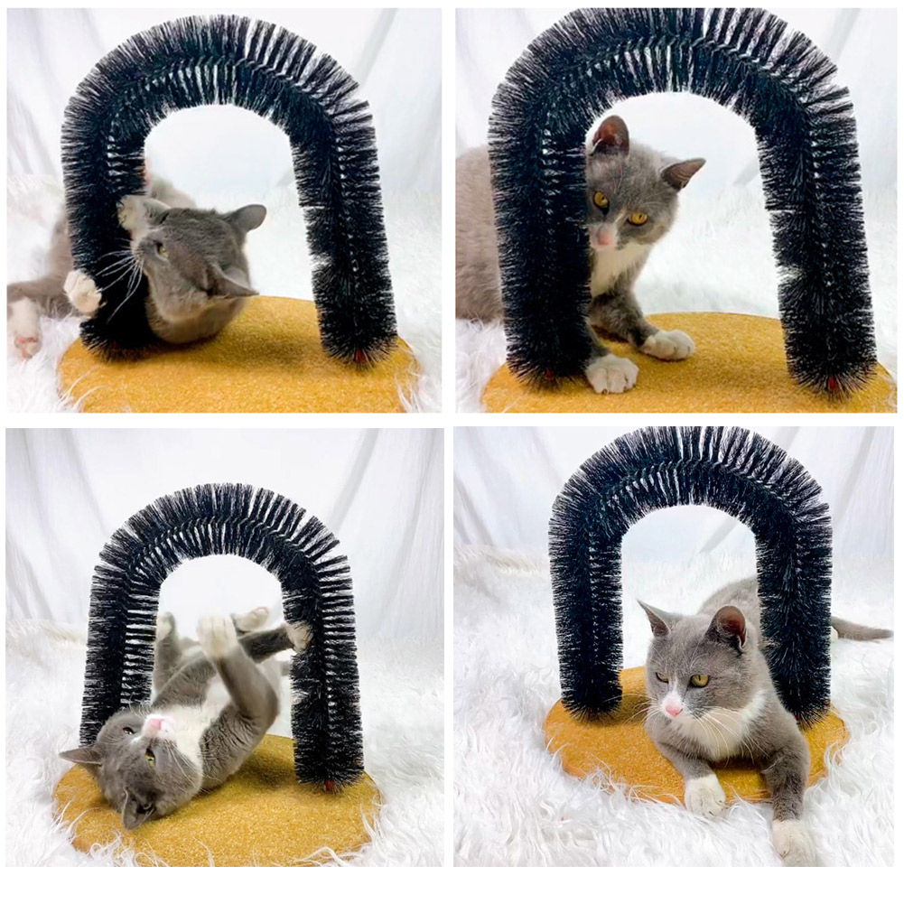Cat Grooming Arch Scratching Tool Cat Grooming Arch Scratching Tool