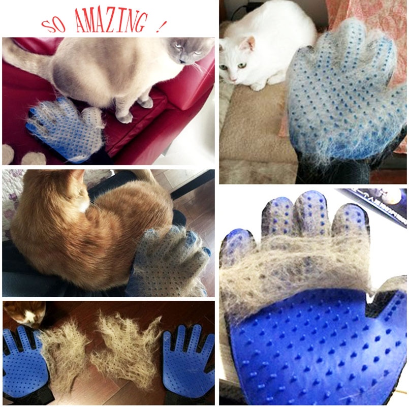 Cat Grooming Glove Massage Brush Cat Grooming Glove Massage Brush