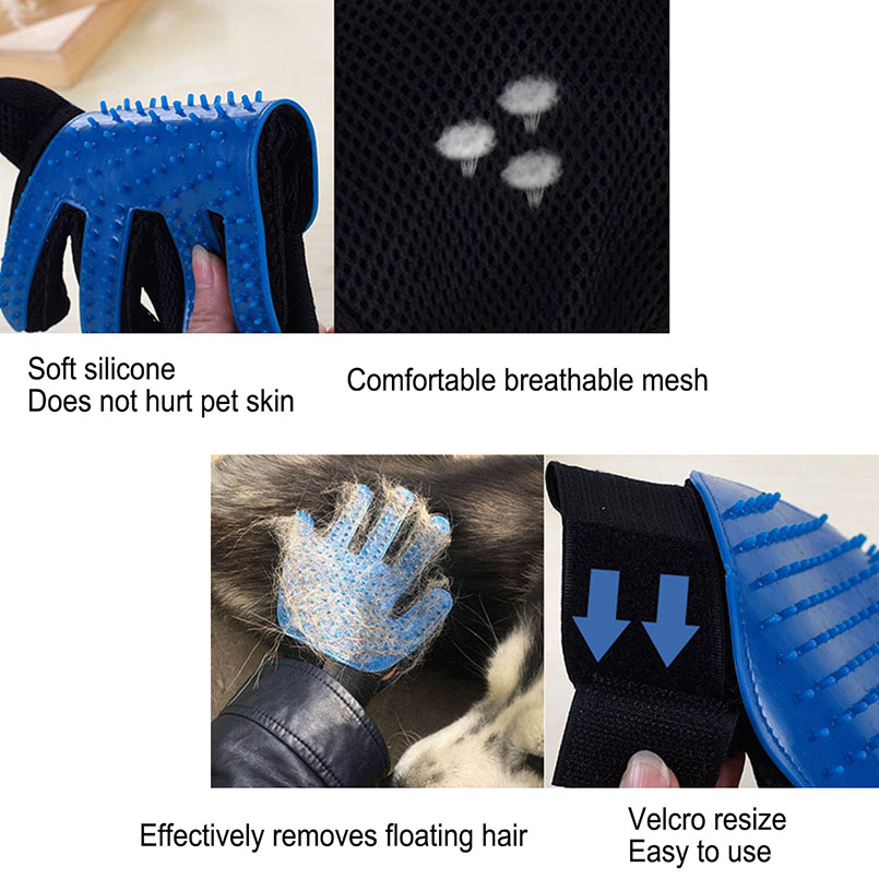Cat Grooming Glove Massage Brush Cat Grooming Glove Massage Brush