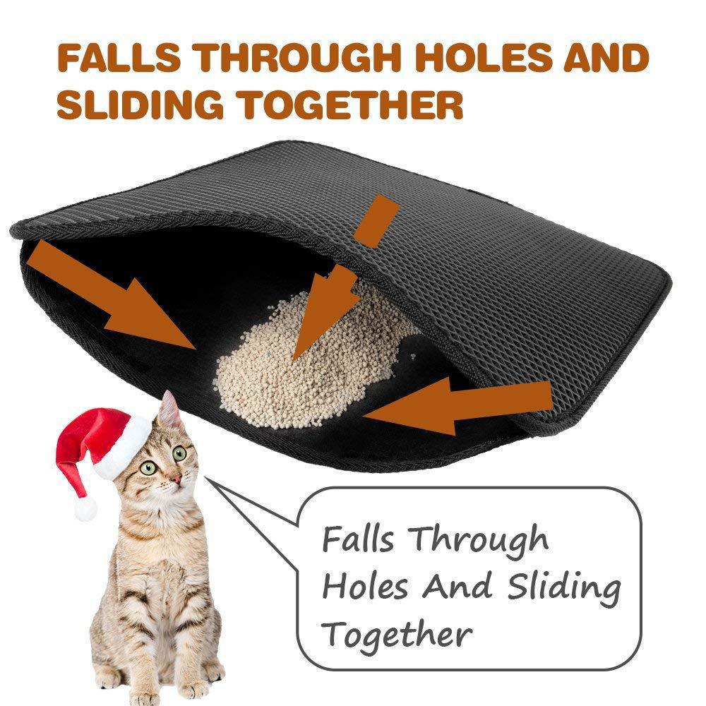 Cat Litter Mat Double-Layer Pad Cat Litter Mat Double-Layer Pad