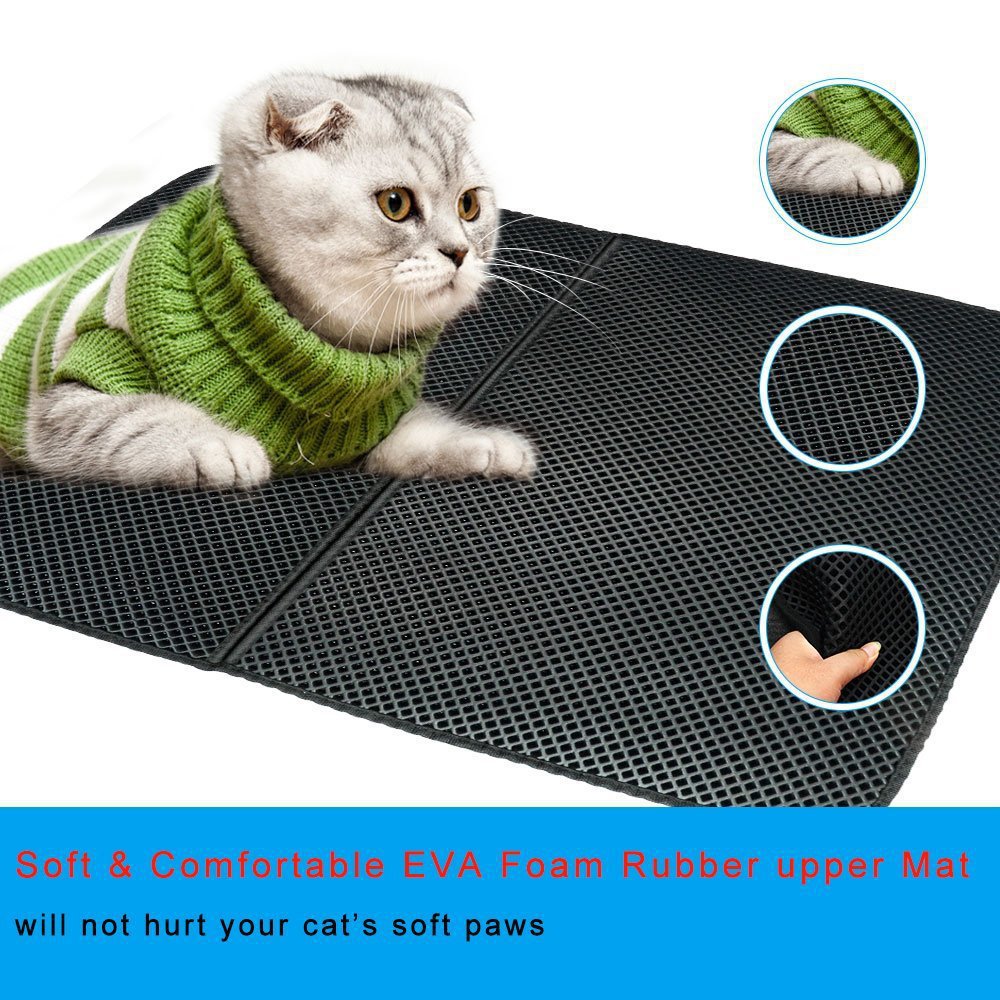 Cat Litter Mat Double-Layer Pad Cat Litter Mat Double-Layer Pad