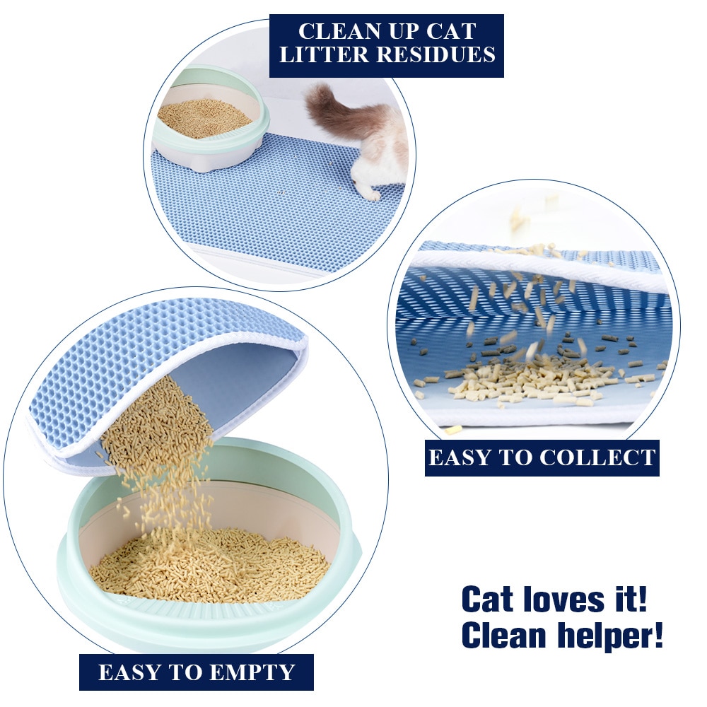 Cat Litter Mat Trapper Double Layer Mat Cat Litter Mat Trapper Double Layer Mat