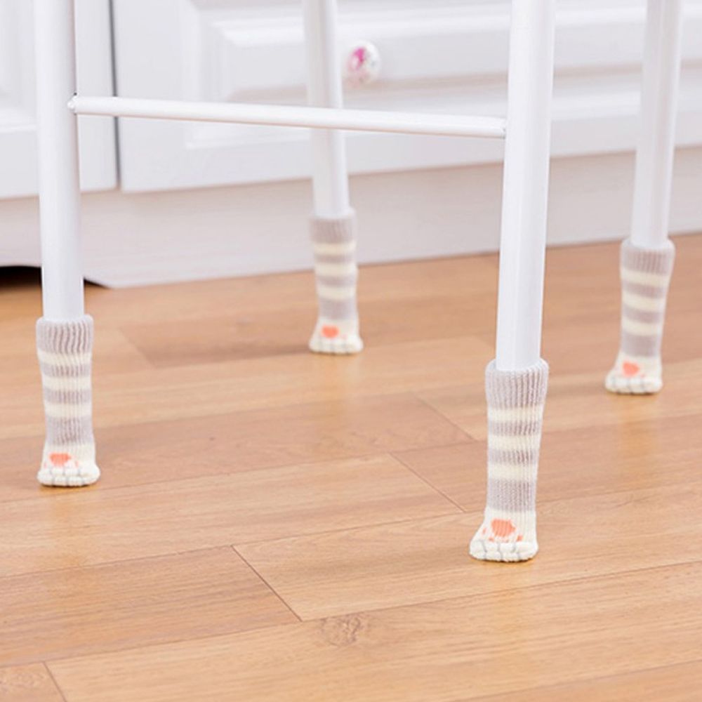 Cat Paw Chair Socks Floor Protector (4Pcs) Cat Paw Chair Socks Floor Protector (4Pcs)