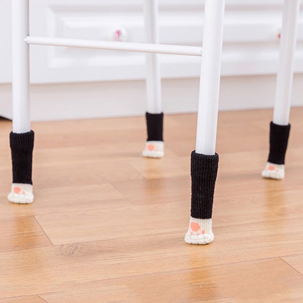Cat Paw Chair Socks Floor Protector (4Pcs) Cat Paw Chair Socks Floor Protector (4Pcs)