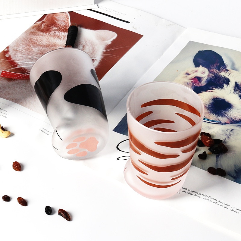 Cat Paw Cups Glass Cups (3pcs) Cat Paw Cups Glass Cups (3pcs)