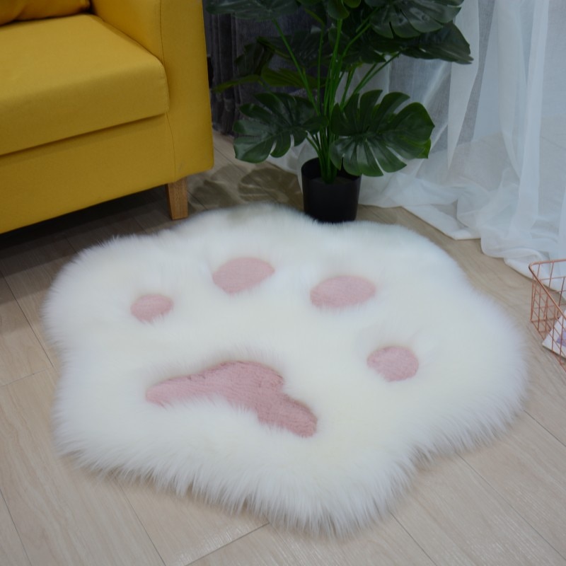 Cat Paw Rug Soft Plush Carpet Cat Paw Rug Soft Plush Carpet