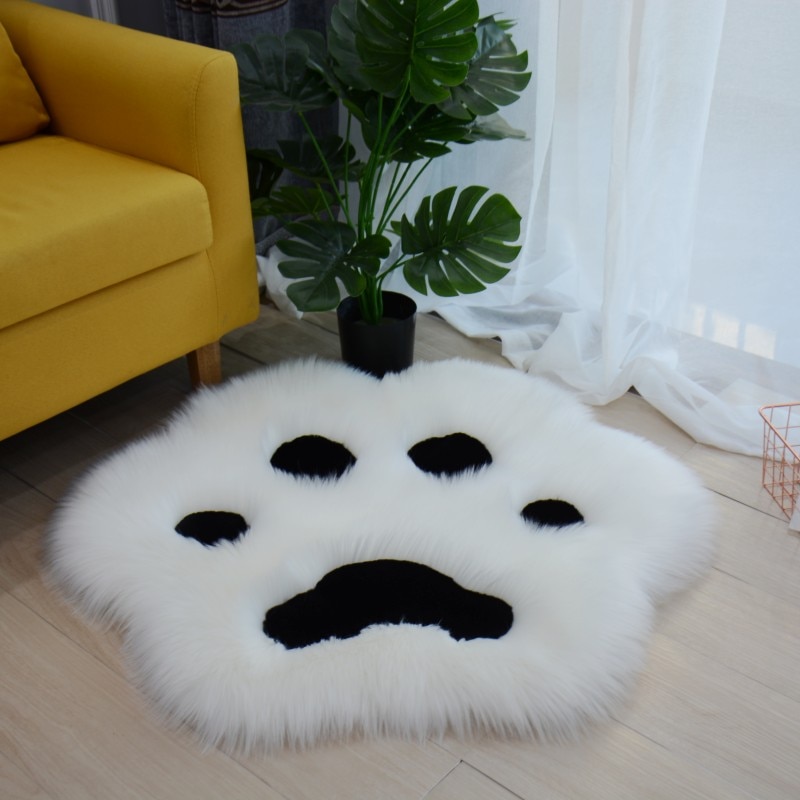 Cat Paw Rug Soft Plush Carpet Cat Paw Rug Soft Plush Carpet