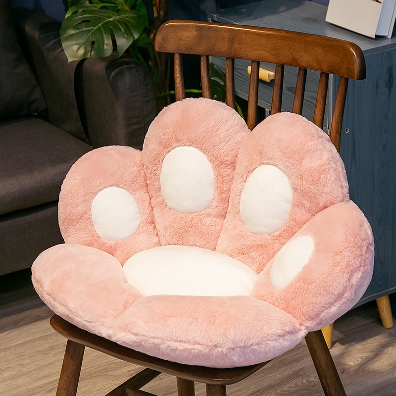 Cat Paw Seat Cushion Animal Chair Plush Cat Paw Seat Cushion Animal Chair Plush