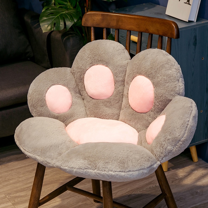 Cat Paw Seat Cushion Animal Chair Plush Cat Paw Seat Cushion Animal Chair Plush