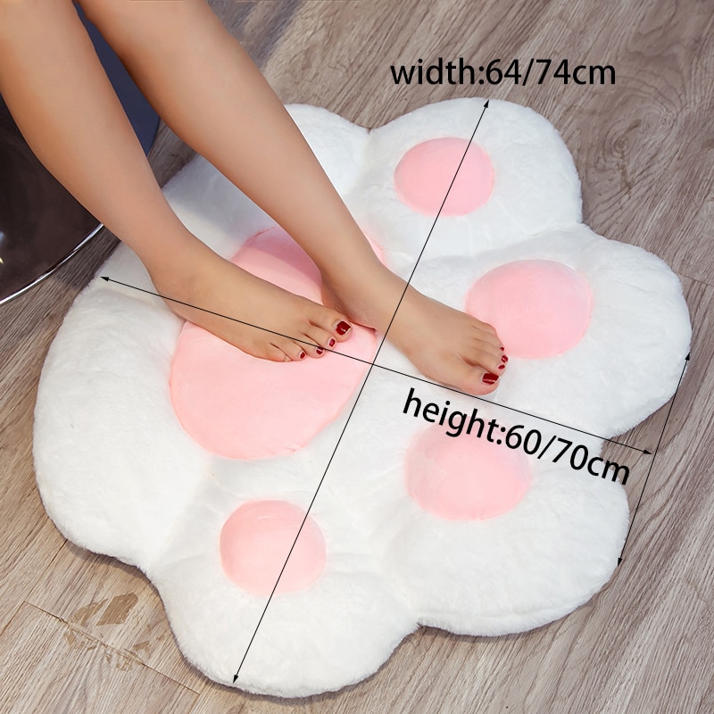 Cat Paw Seat Cushion Animal Chair Plush Cat Paw Seat Cushion Animal Chair Plush