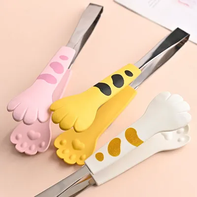 Cat Paw Tongs Stainless Food Clip Cat Paw Tongs Stainless Food Clip