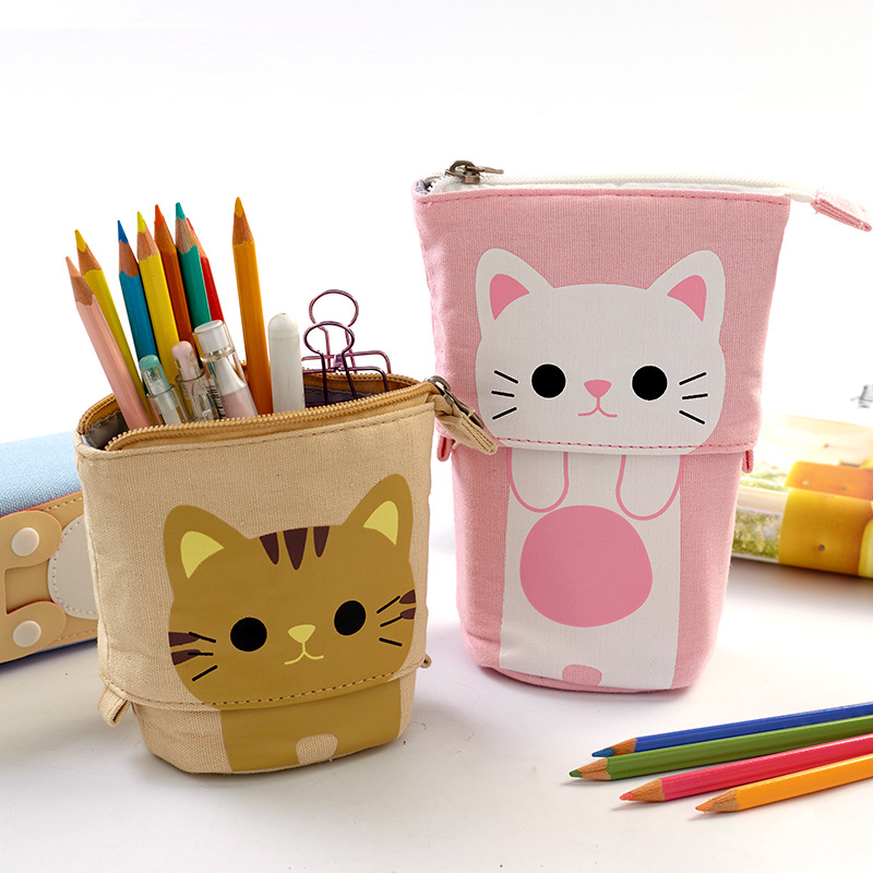 Cat Pencil Case Cute Pen Holder Cat Pencil Case Cute Pen Holder