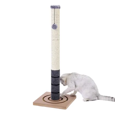 Cat Pole Interactive Pet Scratch Post Cat Pole Interactive Pet Scratch Post
