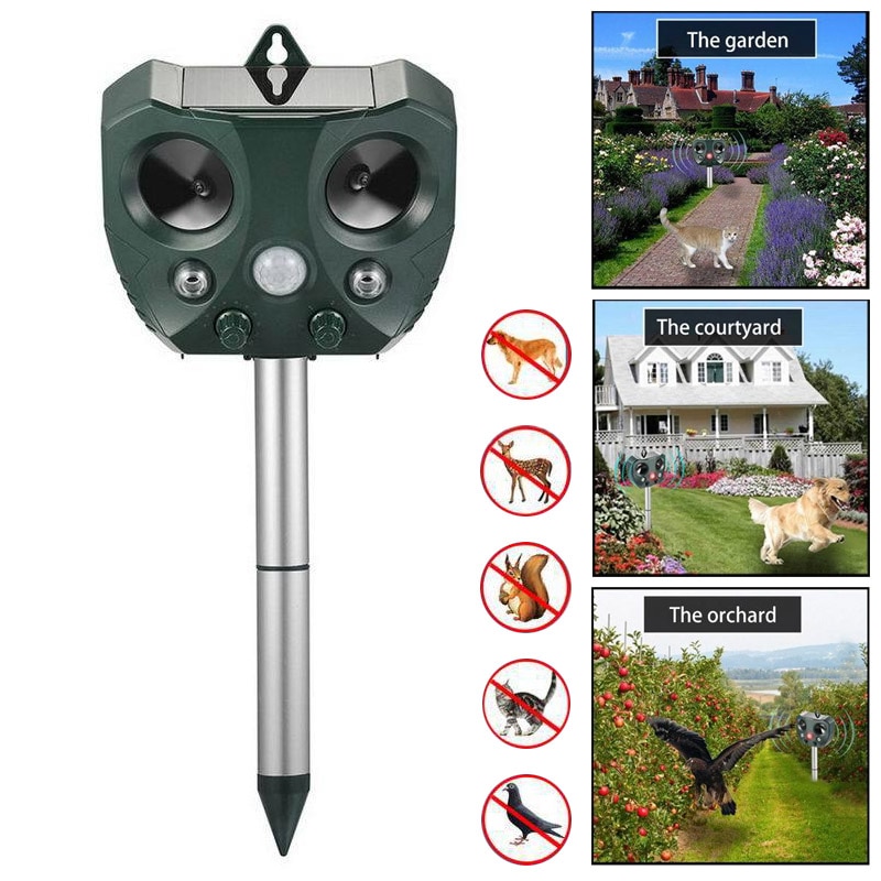 Cat Repellent Ultrasonic Animal Repeller Device Cat Repellent Ultrasonic Animal Repeller Device
