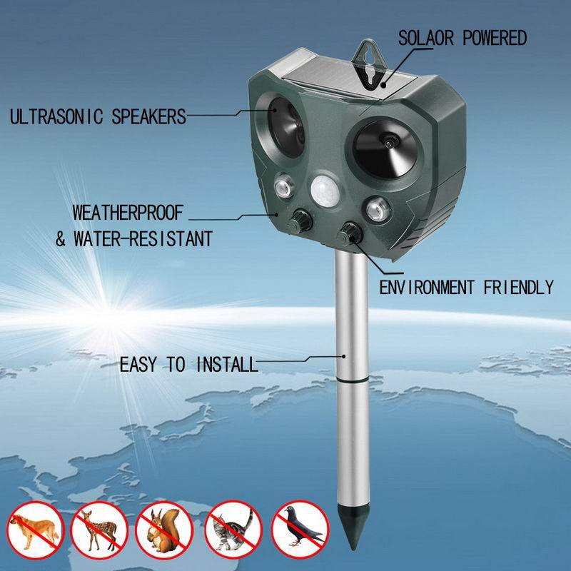 Cat Repellent Ultrasonic Animal Repeller Device Cat Repellent Ultrasonic Animal Repeller Device