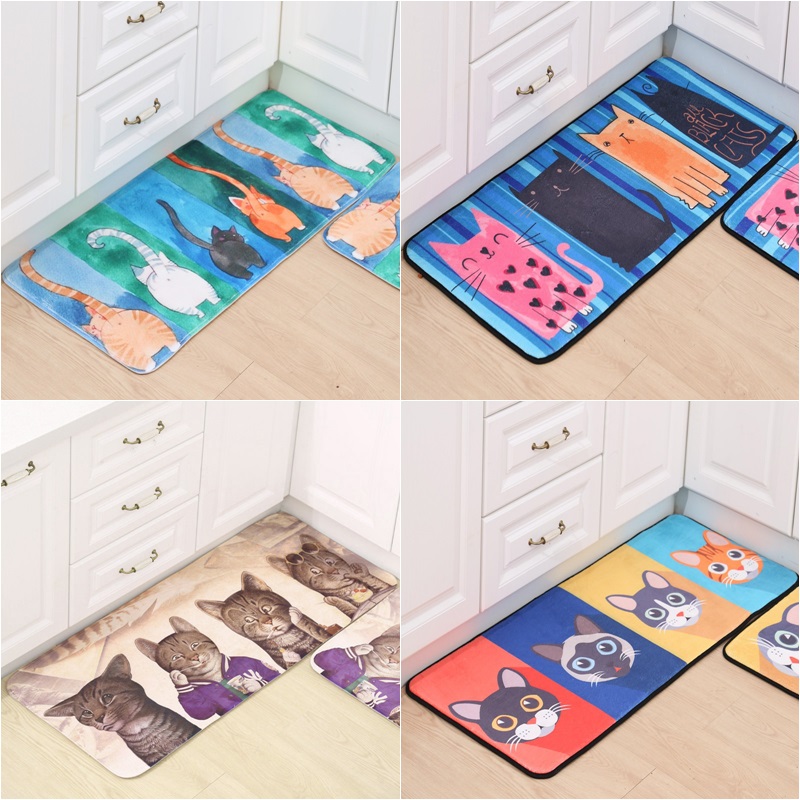 Cat Rug Non-Slip Welcome Mat Cat Rug Non-Slip Welcome Mat