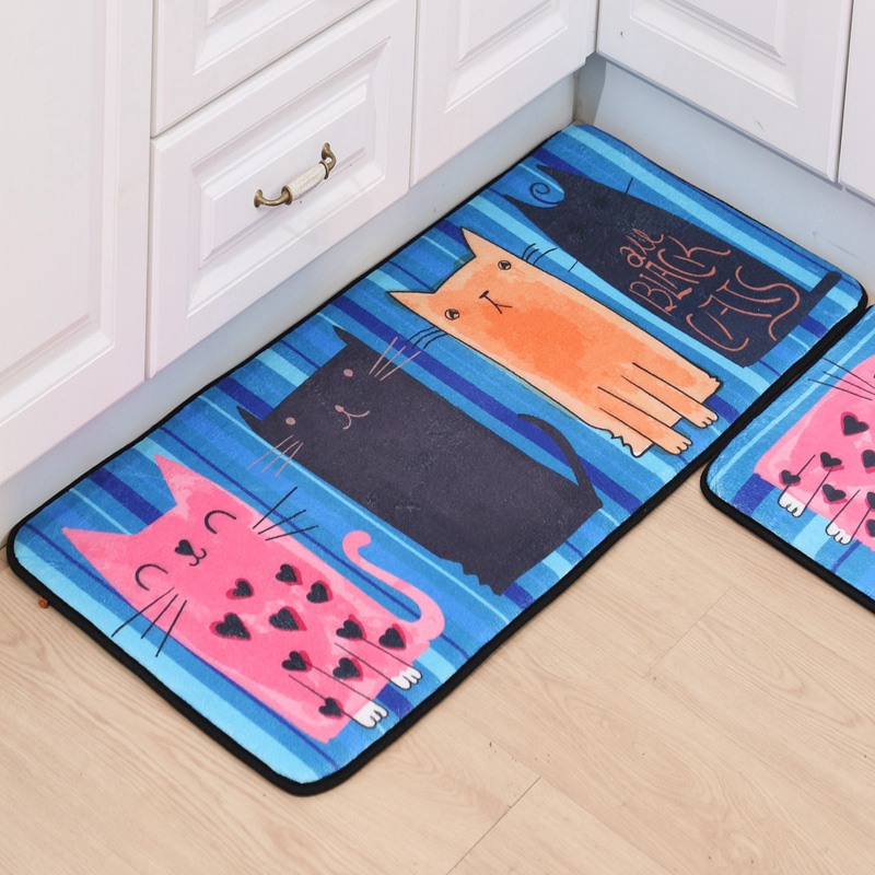 Cat Rug Non-Slip Welcome Mat Cat Rug Non-Slip Welcome Mat