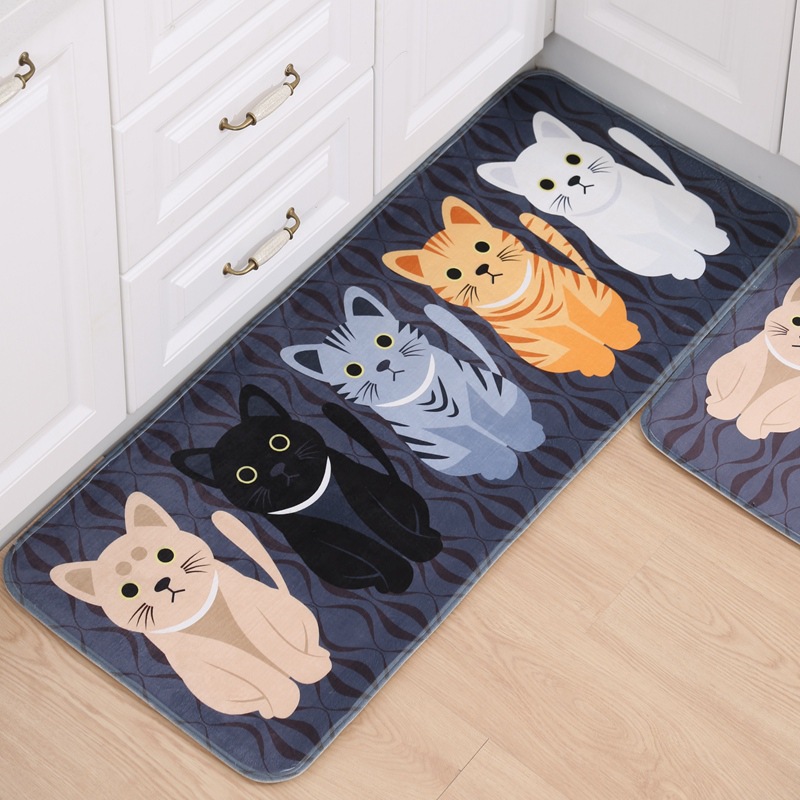 Cat Rug Non-Slip Welcome Mat Cat Rug Non-Slip Welcome Mat