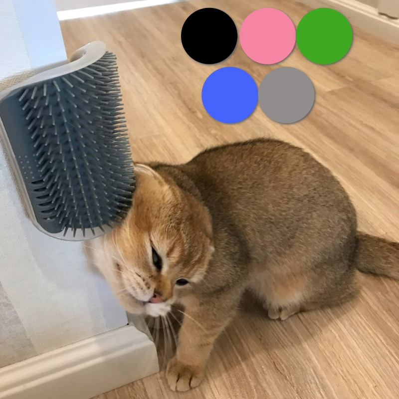 Cat Self Grooming Brush with Catnip Cat Self Grooming Brush with Catnip