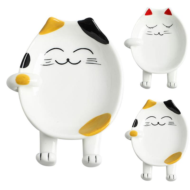 Cat Spoon Rest Cute Spatula Holder