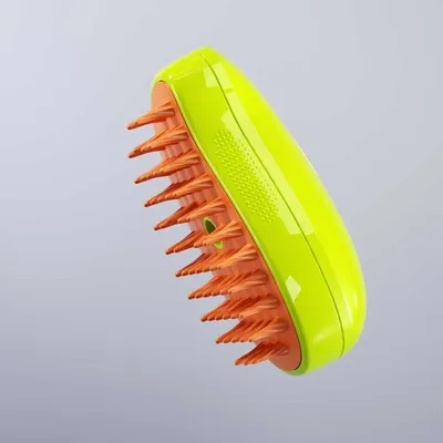 Cat Steam Brush Electric Spray Water Spray Kitten Pet Comb Soft Silicone Depilation Cats Bath Hair Brush Grooming