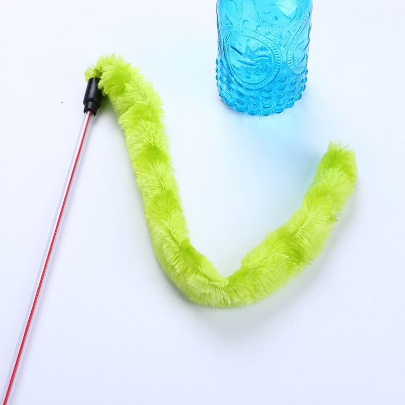Cat Stick Toy with Plush Tail