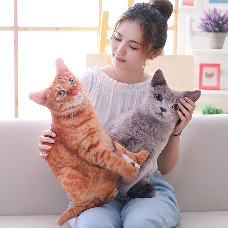 Cat Stuffed Animals Plush Toy Pillow Cat Stuffed Animals Plush Toy Pillow