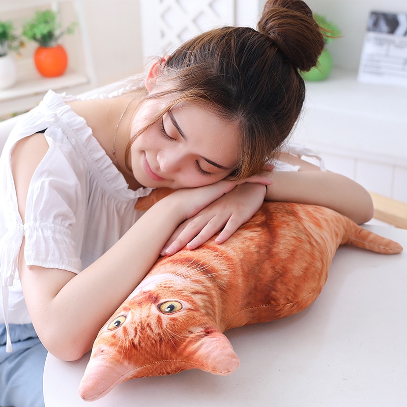 Cat Stuffed Animals Plush Toy Pillow Cat Stuffed Animals Plush Toy Pillow