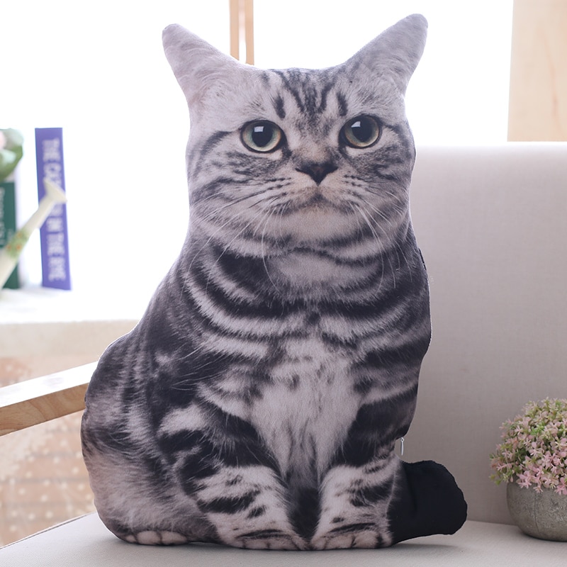 Cat Stuffed Animals Plush Toy Pillow Cat Stuffed Animals Plush Toy Pillow