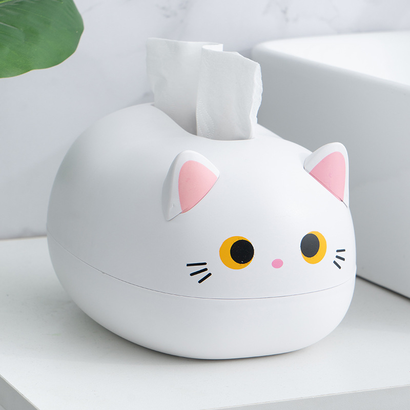 Cat Tissue Box and Toothpick Holder