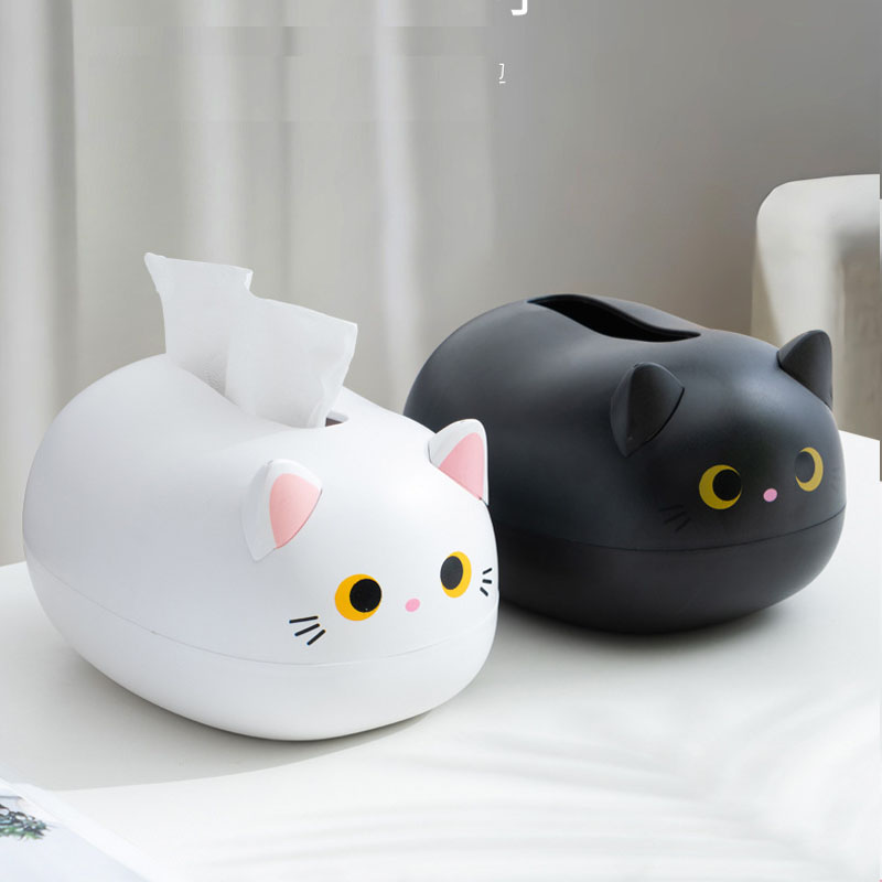 Cat Tissue Box and Toothpick Holder