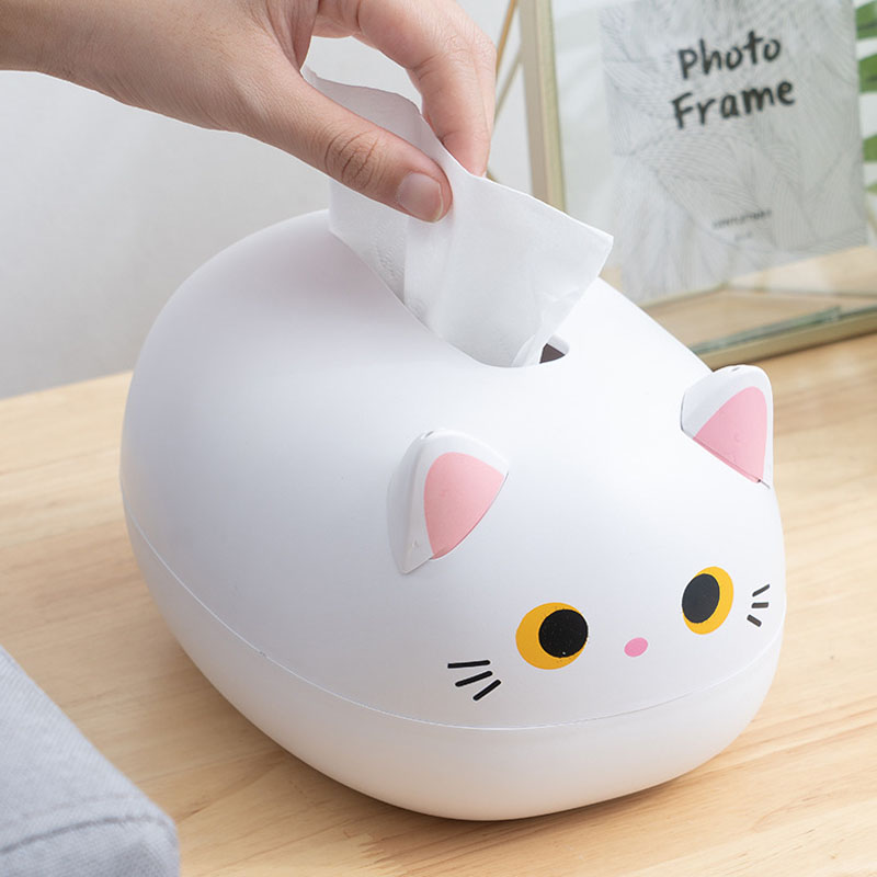 Cat Tissue Box and Toothpick Holder