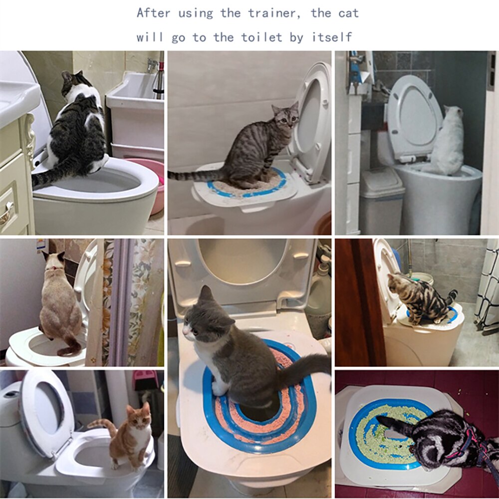 Cat Toilet Seat Potty Trainer