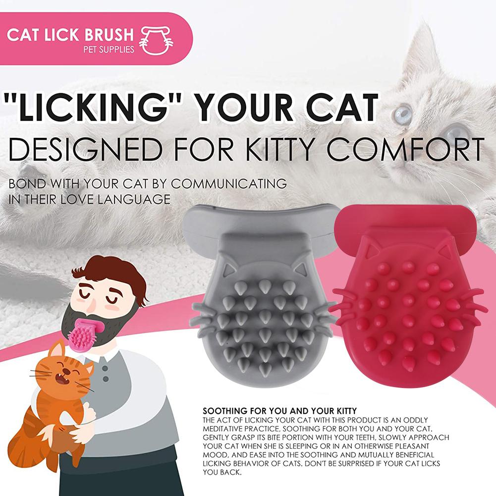 Cat Tongue Brush Grooming Tool Cat Tongue Brush Grooming Tool