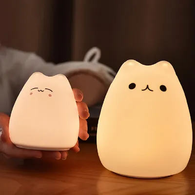 Cat Touch Light Silicone Sensor Lamp