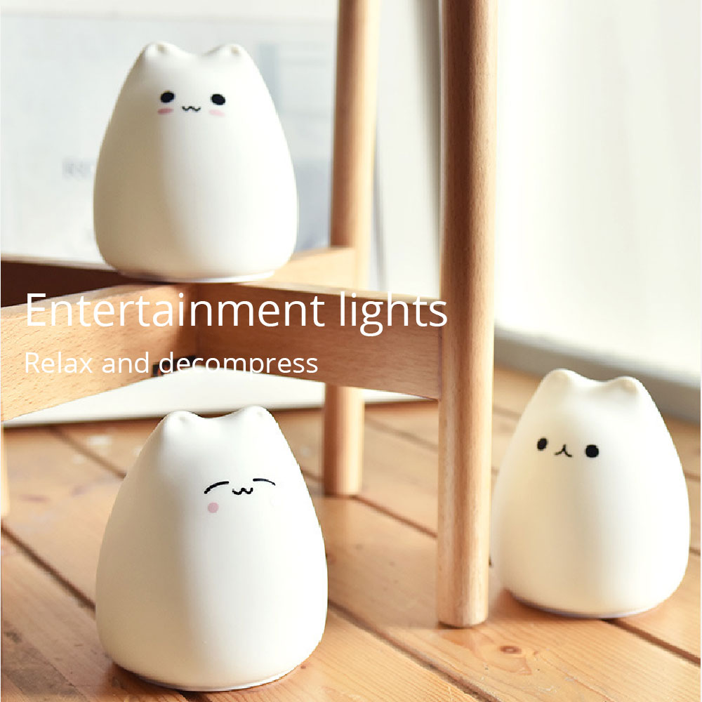 Cat Touch Light Silicone Sensor Lamp Cat Touch Light Silicone Sensor Lamp
