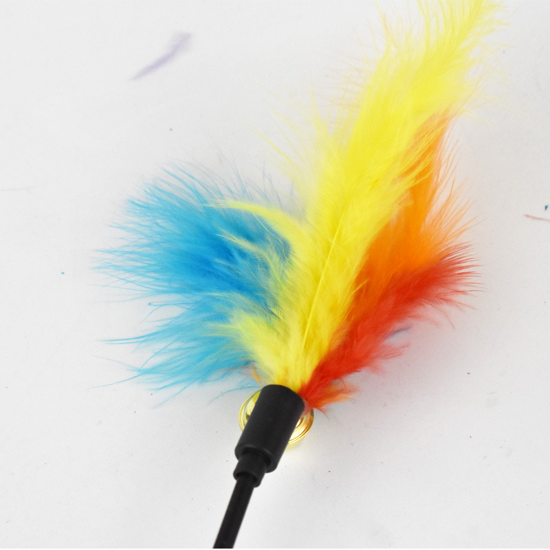 Cat Toy Stick with Feather Set (3pcs) Cat Toy Stick with Feather Set (3pcs)