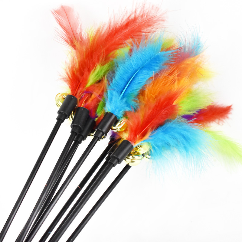 Cat Toy Stick with Feather Set (3pcs) Cat Toy Stick with Feather Set (3pcs)