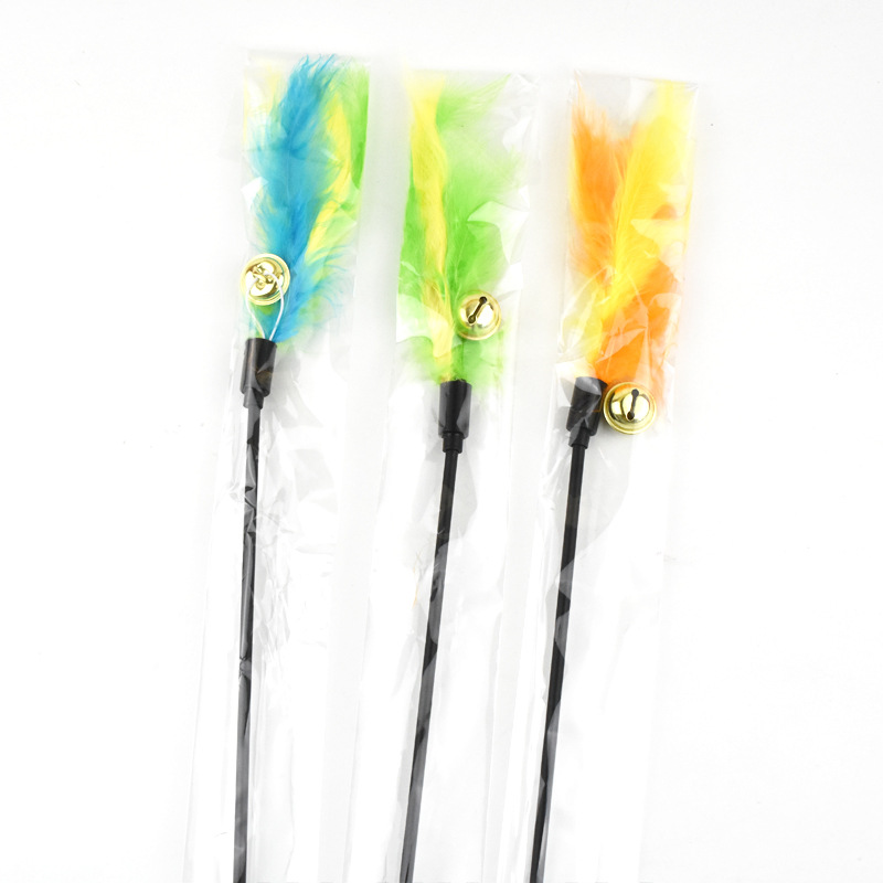 Cat Toy Stick with Feather Set (3pcs) Cat Toy Stick with Feather Set (3pcs)