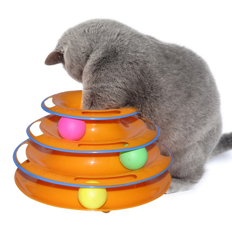 Cat Toy Tower of Tracks Cat Toy Tower of Tracks