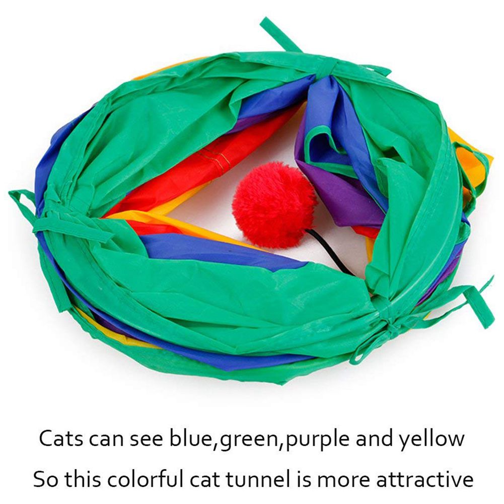 Cat Toy Tunnel Collapsible Play Tunnel Cat Toy Tunnel Collapsible Play Tunnel