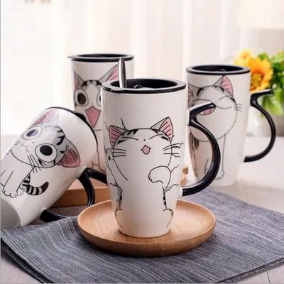 Cat Travel Mug Ceramic Cup Cat Travel Mug Ceramic Cup