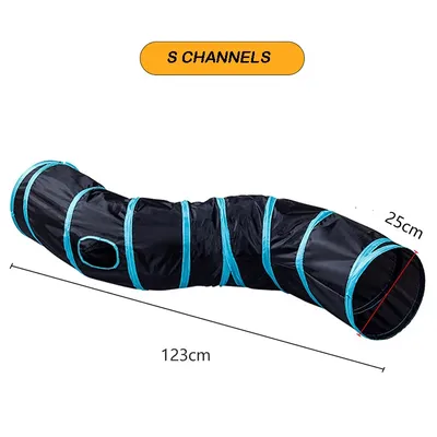 Cat Tunnel Foldable Cat Tunnel Pet Supplies Cat S T Y Pass Play Tunnel Cat Toy Breathable Drill Barrel for Indoor loud Cat Tunnel Foldable Cat Tunnel Pet Supplies Cat S T Y Pass Play Tunnel Cat Toy Breathable Drill Barrel for Indoor loud