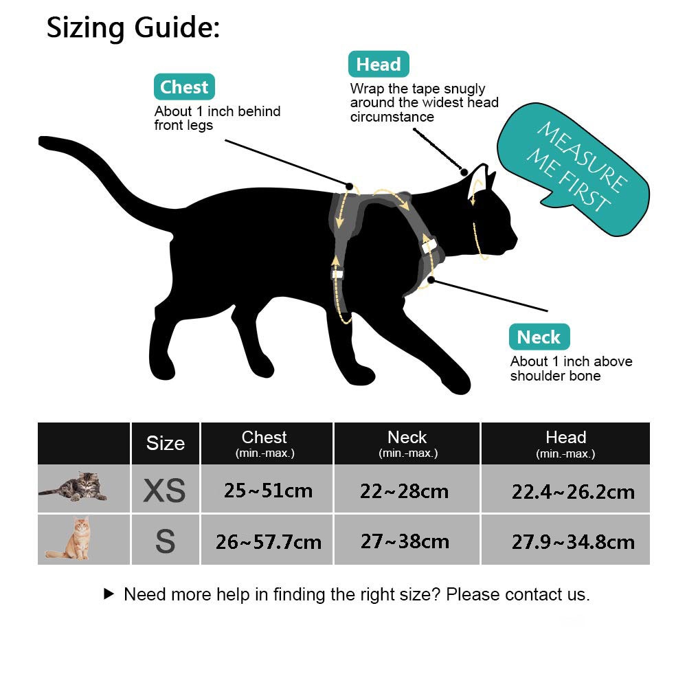 Cat Vest Harness And Leash Set Cat Vest Harness And Leash Set