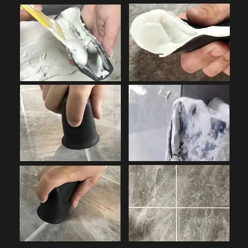 Caulking Finisher Tool Floor Sealant Smooth Scraper Tile Grout Finisher Grout Hand Tool Polyurethane Caulking
