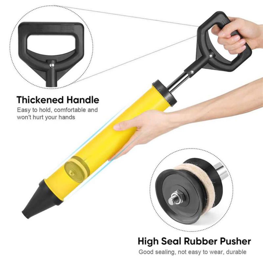 Caulking Gun Cement Lime Pump Grouting Mortar Sprayer Applicator Grout Filling Tools With 4 Nozzles