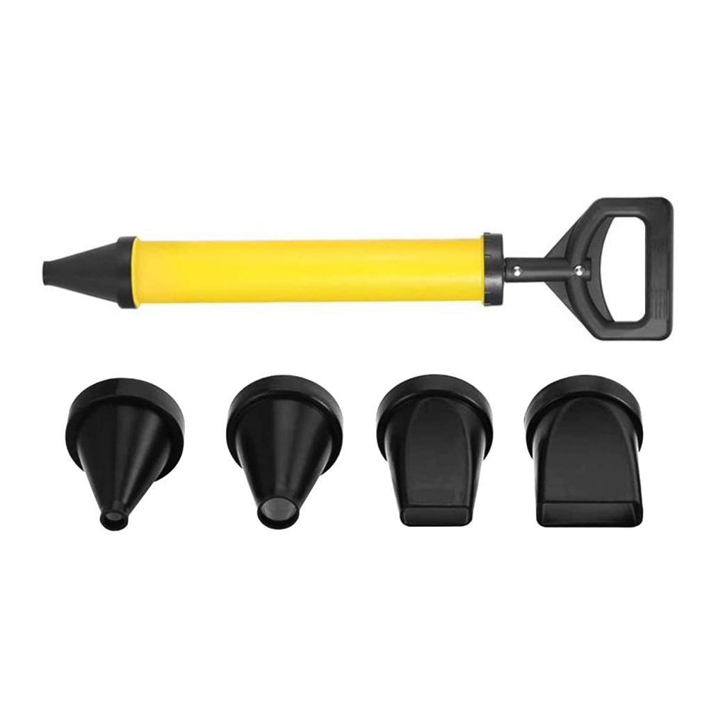Caulking Gun Cement Lime Pump Grouting Mortar Sprayer Applicator Grout Filling Tools With 4 Nozzles