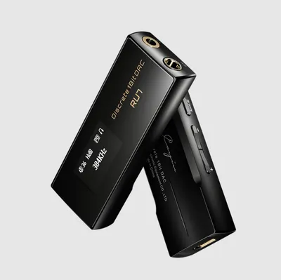 Cayin RU7 Full Balanced Resistor Networks Discrete 1-Bit DAC Dongle Amplifier with Customized Leather Case Cayin RU7 Full Balanced Resistor Networks Discrete 1-Bit DAC Dongle Amplifier with Customized Leather Case
