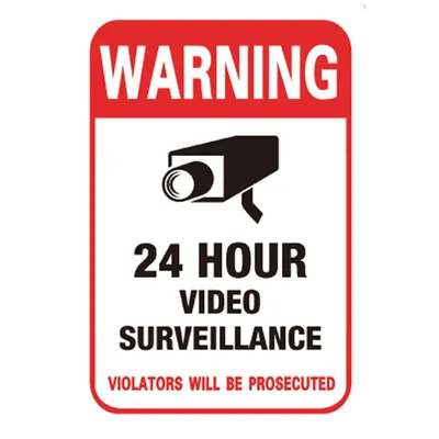 CCTV Stickers Security Warning (10pcs) CCTV Stickers Security Warning (10pcs)